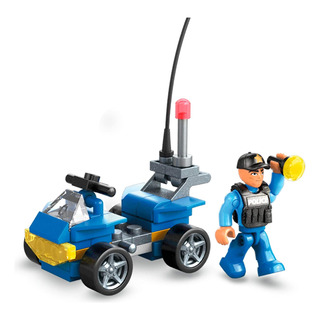 Set Mega Construx Vehiculo De Policia Set Mega Construx Vehiculo De Policia