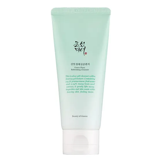 Limpiador Beauty Of Joseon Green Plum Refreshingr 100ml tipo de piel grasa