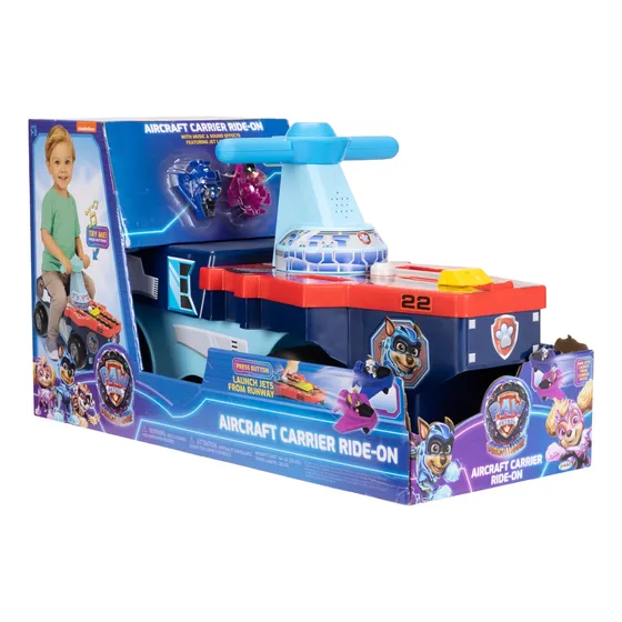 Carro Montable Correpasillo Portavion Paw Patrol P Niños 1a3