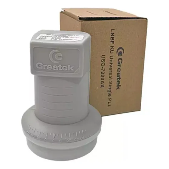 Kit Com 5 Lnb Banda Ku Digital E Hd Universal  Greatek
