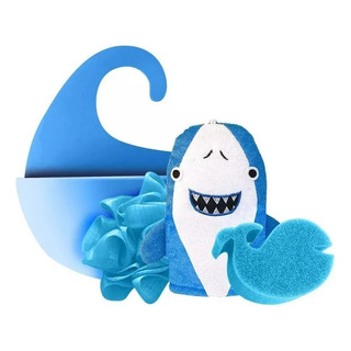 Set De Baño Hello Bubbles Infantil Azul O Rosa Hermoso 4p Set De Baño Hello Bubbles Infantil Azul O Rosa Hermoso 4p