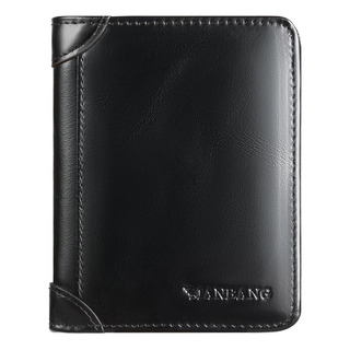 Manbang Carteras Para Hombre Rfid Carteras Triples De Cuero Manbang Carteras Para Hombre Rfid Carteras Triples De Cuero