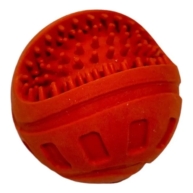 Juguete Para Perro Pelota Maciza Grande Perfumada 8 Cm Env