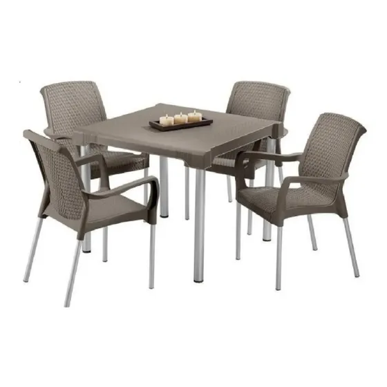 Juego De Jardín O De Comedor Rimax 4 Personas
