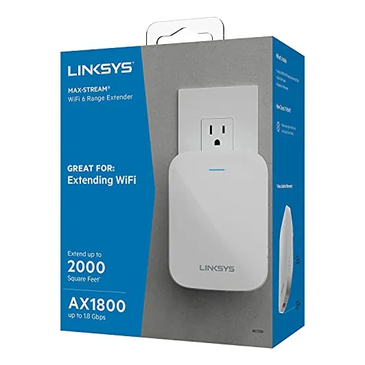 Extensor De Rango Wi-fi 6 De Banda Dual Linksys Re7350