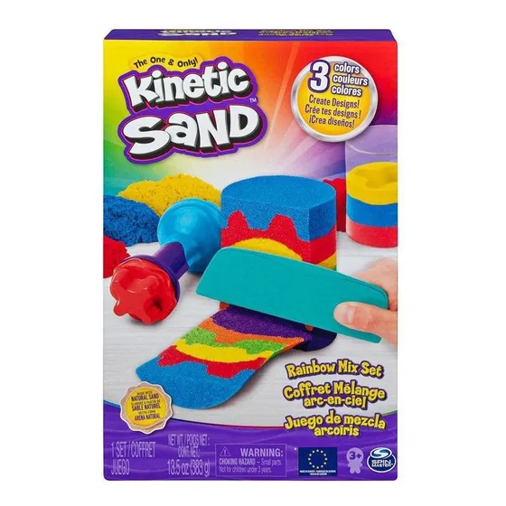 Kinetic Sand - Caja Arcoiris Kinetic Sand Color Multicolor