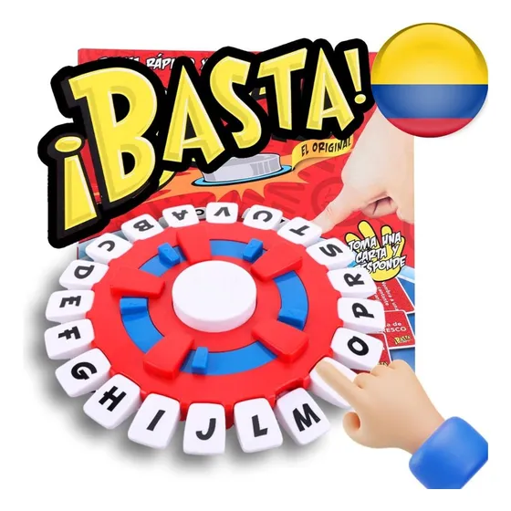 Juego De Mesa Basta Aprendizaje Interactivo Palabras Familia