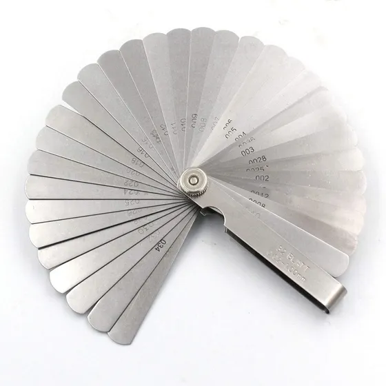 Calibrador De Galgas Desde 0,05 Hasta 1mm. Marca Tolsen