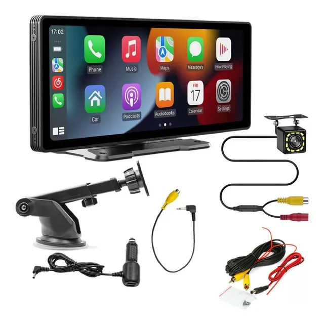 Pantalla Auto Bluetooth Wifi Car Play 9.3 + Camara Retroceso