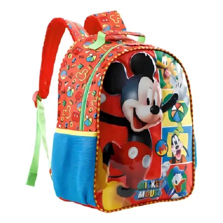 Mochila Escolar Mickey 11612 Disney Xeryus Cor Vermelho Estampado 18L Meninos