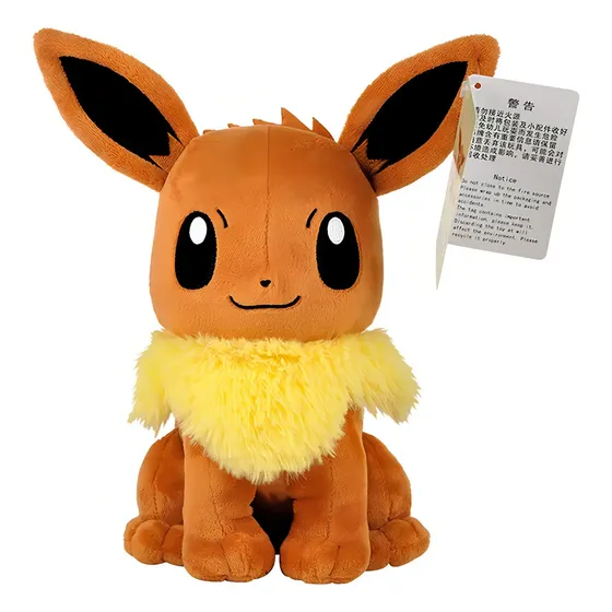 Peluche Eevee Pokemon 26 Cm Felpa Hipoalergénico Lavable Hulkids | Cuotas sin interés