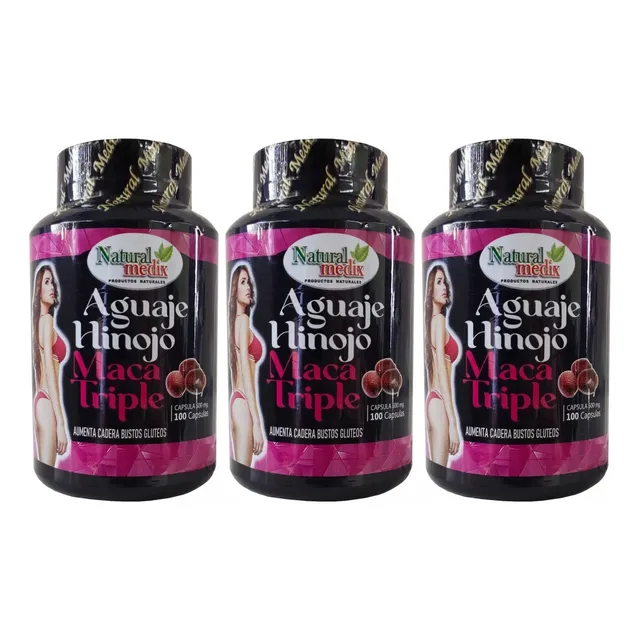 Aguaje Hinojo Maca Triple Promo - Unidad a $298