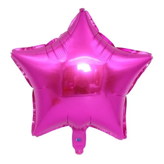 Dada® Pack 12 Globos Metálicos Estrellas Con Varillas Fiesta