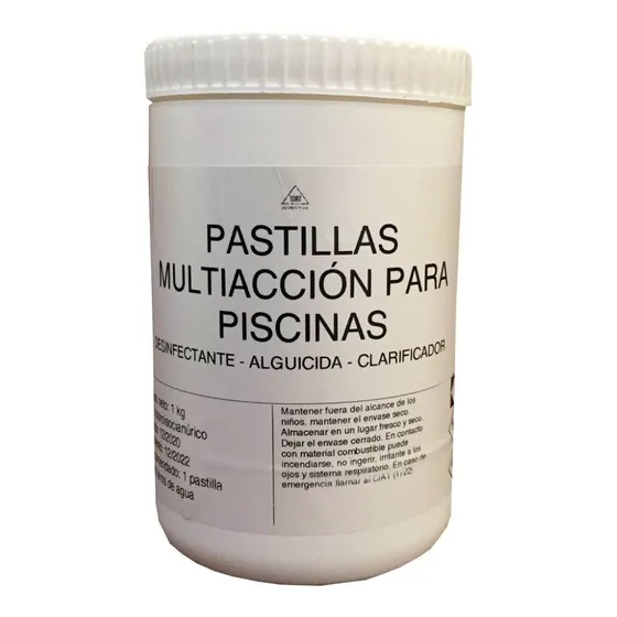 Pastillas Piscina Cloro Triple Acción 5 Kg 