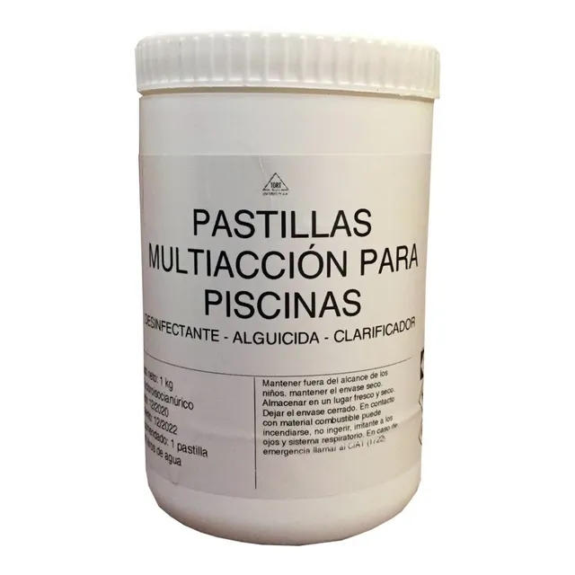 Pastillas Piscina Cloro Triple Acción 5 Kg 