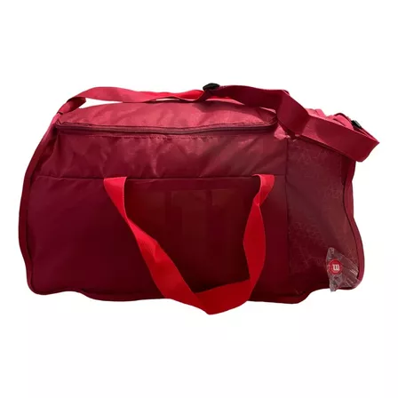 Bolso Deportivo Gym Entrenamiento Wilson Viaje Hombre Mujer Color Rojo Fit60