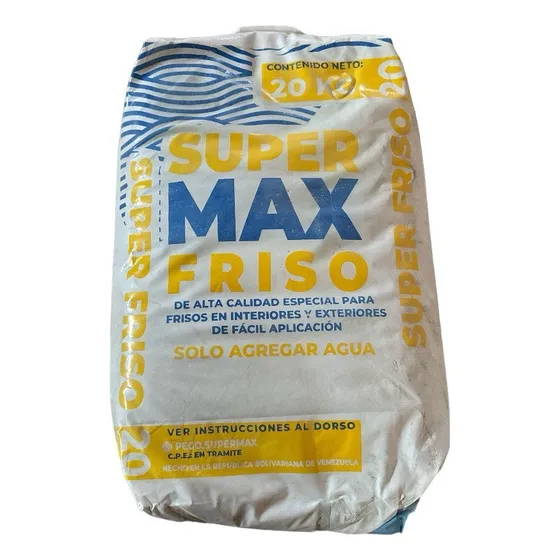 Friso Listo 20kg Marca Supermax