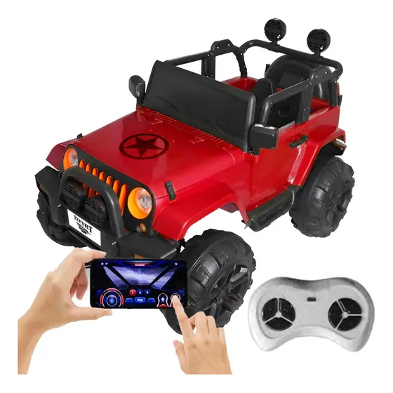 Auto Jeep Compact Batería C.remot Luz Música Español! El Rey