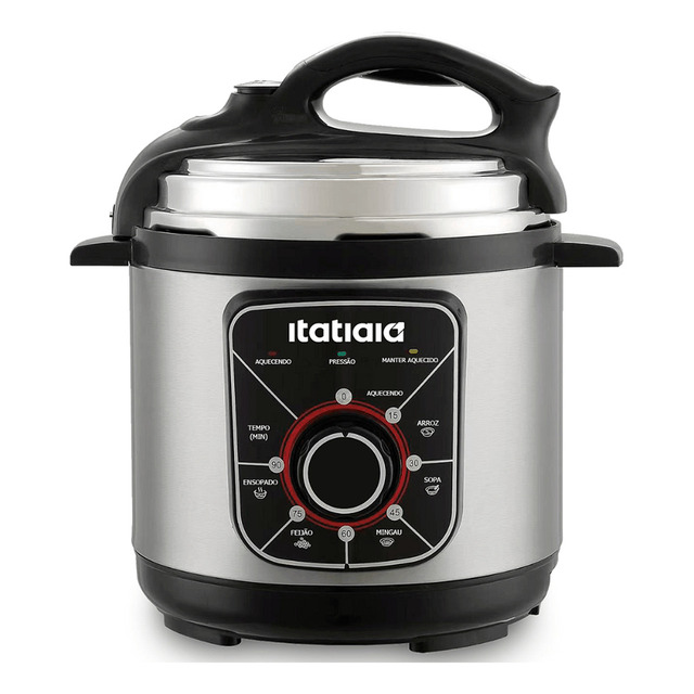 Panela Elétrica Pressão Itatiaia 5l Essencial 900w Cor Inox Panela Elétrica Pressão Itatiaia 5l Essencial 900w Cor Inox
