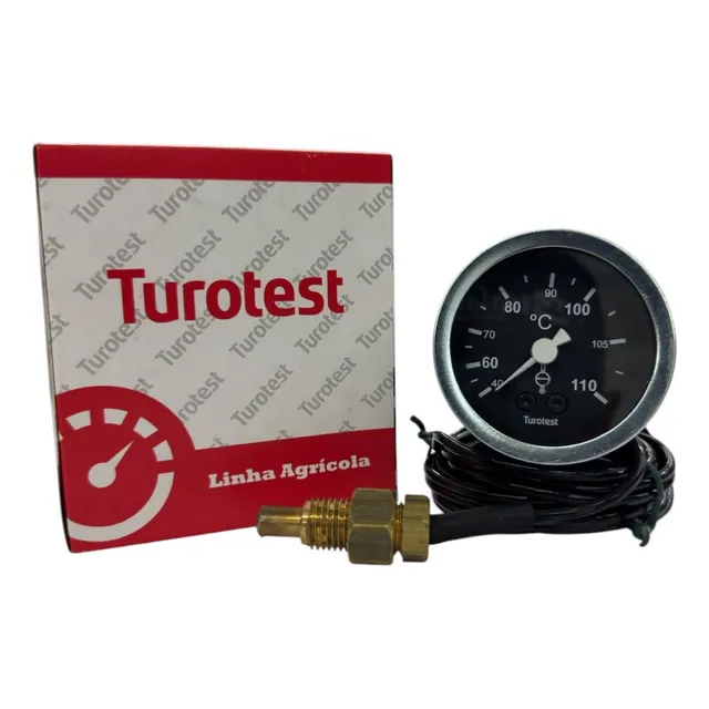 Indicador Temperatura Universal 52mm Cabo 5 Metros