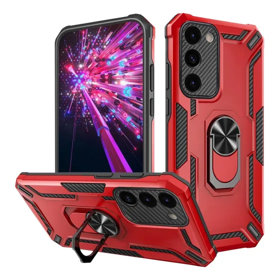 Case Bumper Robot Para Samsung S23/ S23 Plus/ Funda 2 Piezas