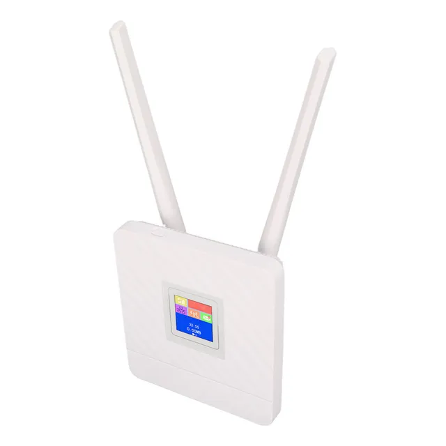 Router Wifi 4g Lte Cpe, 3 Interfaces De Red, Señal Mejorada