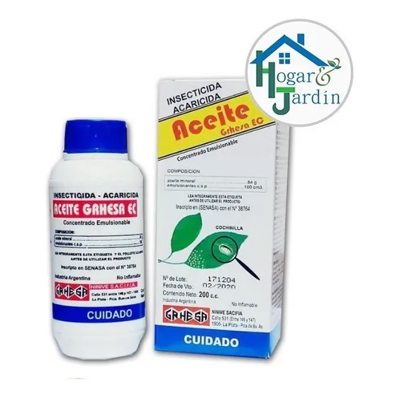 Aceite Grhesa Para Cochinillas Insecticida-acaricida 200cc
