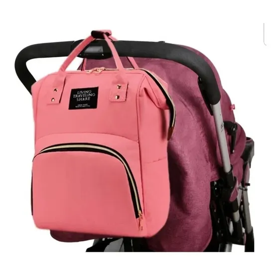 Bolso Mochila Maternal Bebe Resistente Impermeable