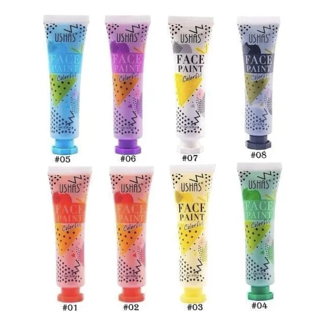 Pintura Face Paint Ushas Maquillaje Pinta Caritas
