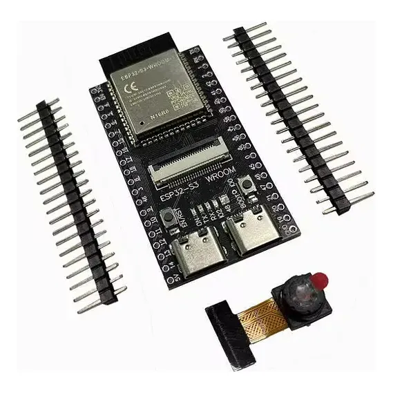 Placa Esp32-s3 N16r8 + Sd + Camara Ov2640 1600x1200 Y Rgb