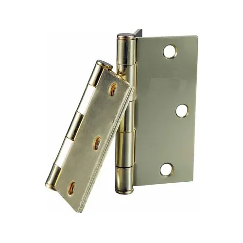 Set 2 Bisagras Galvanizada 30x30 Con Rodamientos Pernos