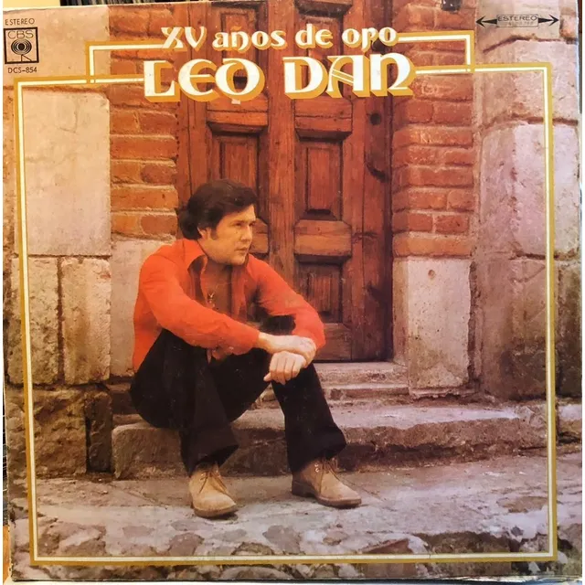 Disco Lp - Leo Dan / 15 Años De Oro