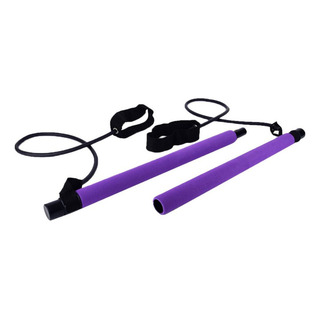 Bastón De Ejercicio Ajustable Para Abdominales Con Banda Par Bastón De Ejercicio Ajustable Para Abdominales Con Banda Par
