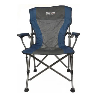 Silla Northland Presidente Playa Camping Plegable Color Azul/gris Silla Northland Presidente Playa Camping Plegable Color Azul/gris