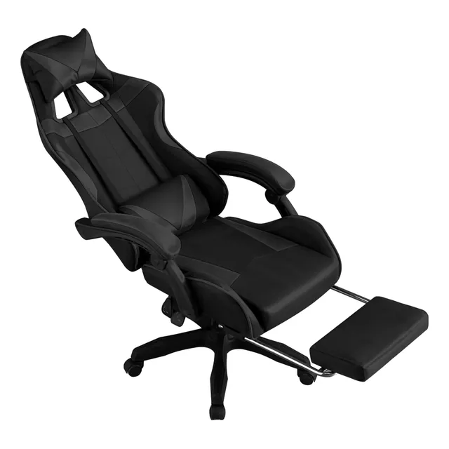 Silla Gamer Se100 Negra Tipo Gaming