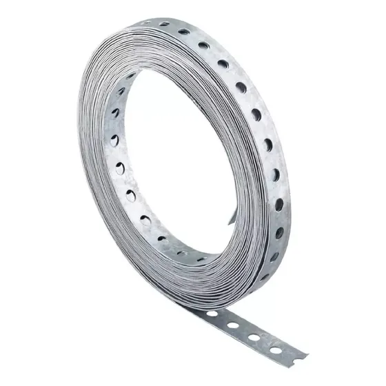 Cinta Perforada Fleje Galvanizada 19 Mm X 15 Mts