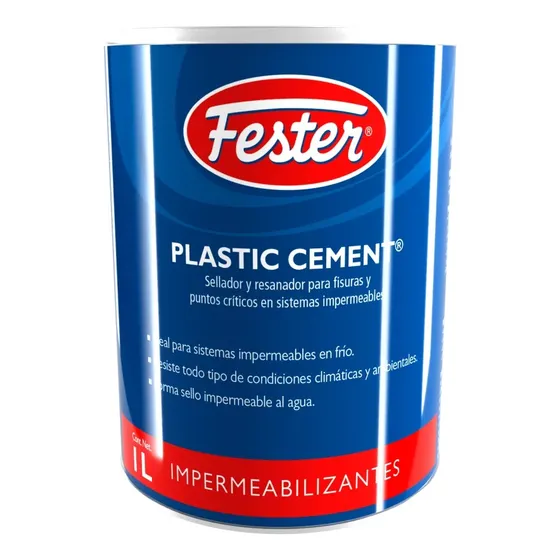 Fester Plastic Cement Galón 4/lts