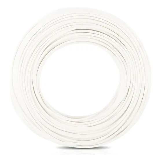 Cable Calibre 10 Thw-ls / Thhw-ls 100 M Blanco Lusa Mx