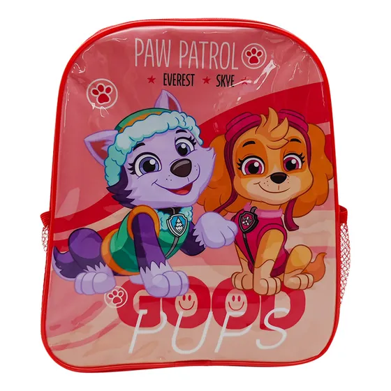 Mochila Escolar Paw Patrol 30 Cm Color Coral