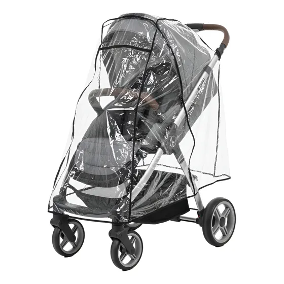 Cobertor Protector Para Cochecito De Bebe Contra Lluvia Cristal Transparente