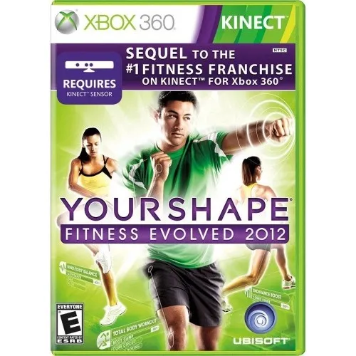 Jogo Your Shape Fitness Evolved 2012 Xbox 360 Fisico Nf