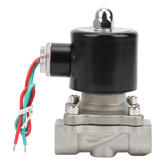 Válvula Solenoide De Acero Inoxidable De 3/8 Pulgadas De Acc