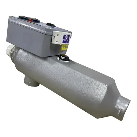 Aquecedor Elétrico para Piscinas até 60.000l Automático com Acionamento por Aplicativo via Wifi Celular Temperatura até 40ºC Rápido Ultra Quente