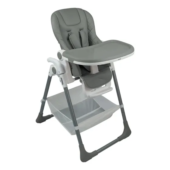 Silla Comer Cebé Avanti Snack Alturas Reclinado Doble Snack Color Gris