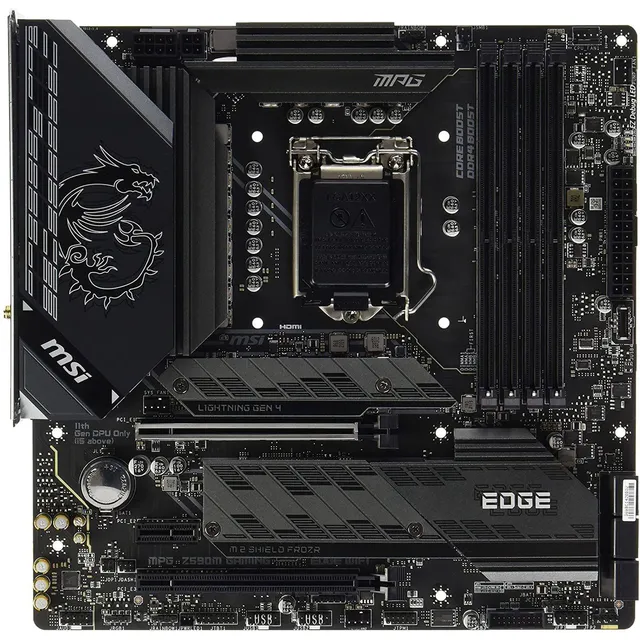 Msi Mpg Z590m Edging Edging Wifi Placa Base Para Juegos (mic