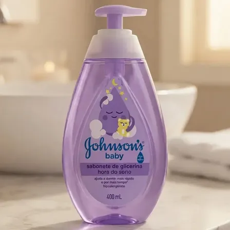 Sabonete Líquido Relaxante Johnson's Baby Hora Do Sono, 400ml