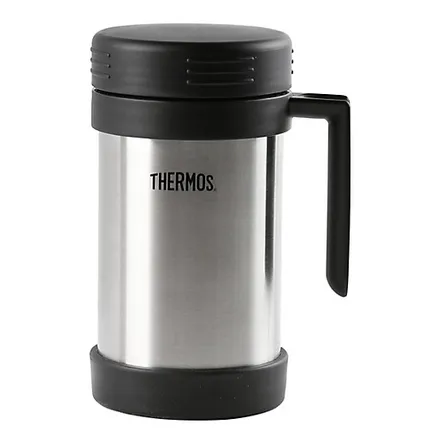 Termo Comida 500ml Acero Inox - Thermos Color Plateado