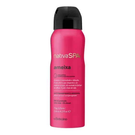 Desodorante Spray O Boticário Nativa Spa Ameixa
