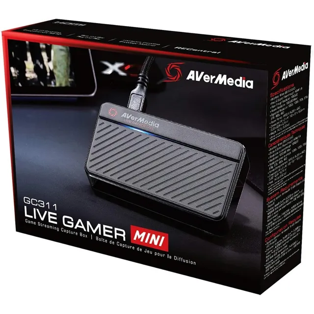 Avermedia Live Gamer Mini Capturadora 1080 60fps Xbox Ps4