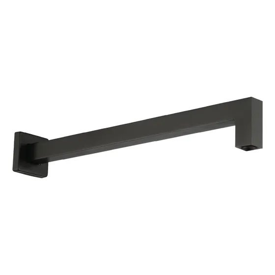 Brazo A Pared Para Regadera Negro, Marca: Castel.